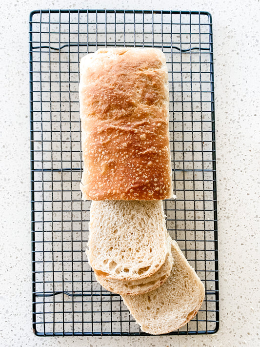 Basic White Sourdough Sandwich Loaf